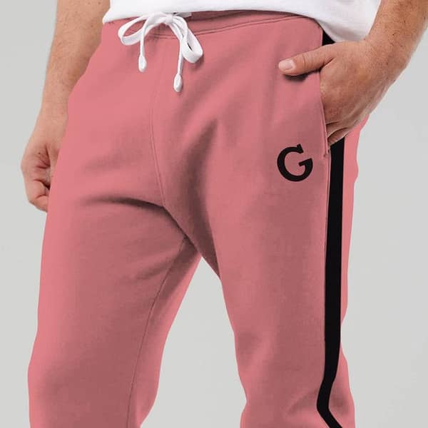 Designer Pink Panel Fashion Trouser