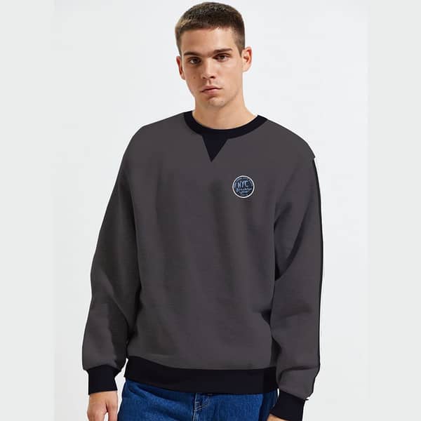Elegant Gray Sweat Shirt