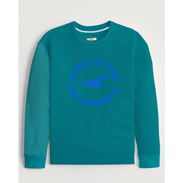 Sea Green Fleece Sweat Shirt