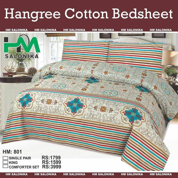 COTTON BED SHEET