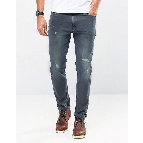 GUES ROUGH STYLE GREY DENIM PANT