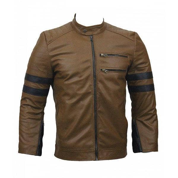 Add to Wishlist Men Slim Fit PU Leather Jacket RS3