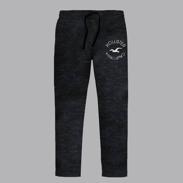 HLSTR Mélange Black Fleece Sweat Pant