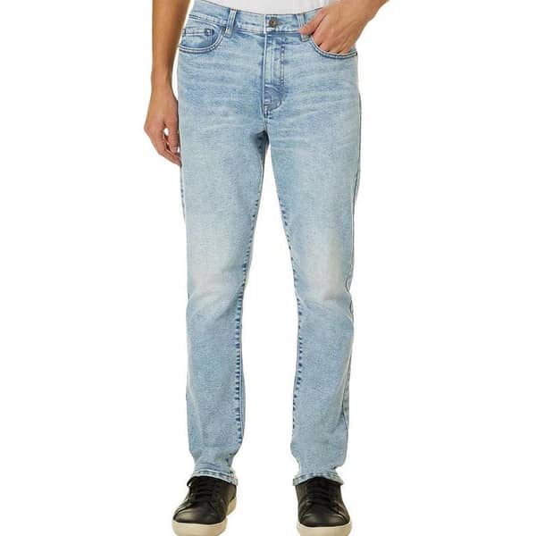 LZER Light Blue Wash Denim Pant