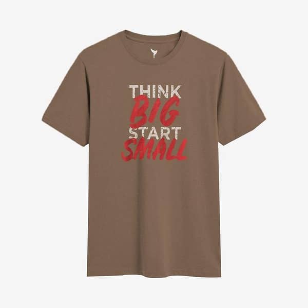 Round Neck Printed Must Have Tee Shirt