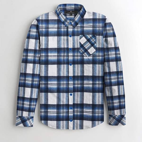 S/H Check Style Casual Shirt