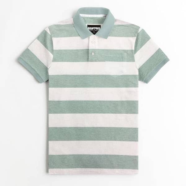 HG ELEGANT STRAP BUSINESS POLO SHIRT