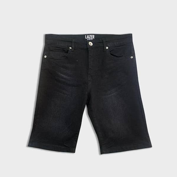 Men Branded Denim Short