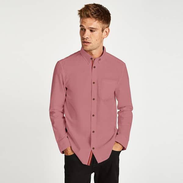 Bright Pink Casual Shirt