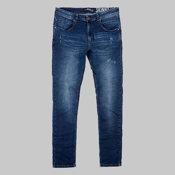 LS Master Blue Ribbed Strech & Narrow Denim Pant