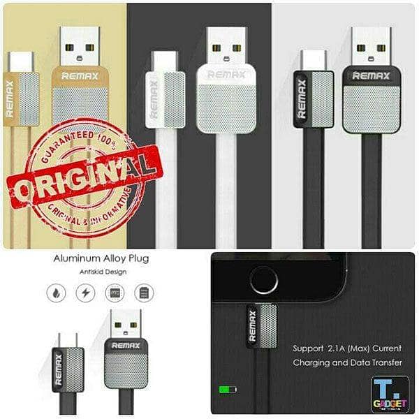 REMAX original charging cable