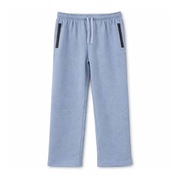 HG Classic Terry Loose Fit Trousers with Zipper Pockets - Rock Blue
