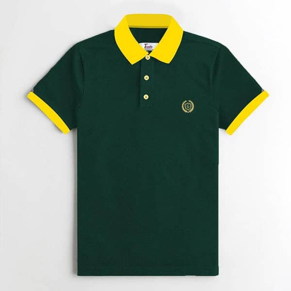HG Signature Bottel Green Polo Shirt