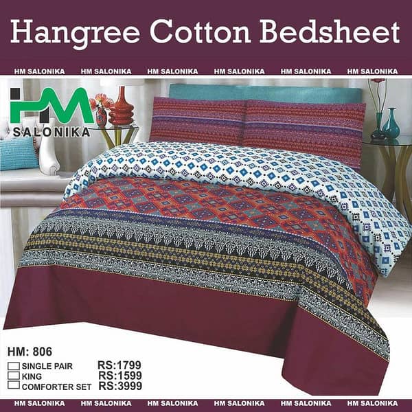 COTTON BED SHEET