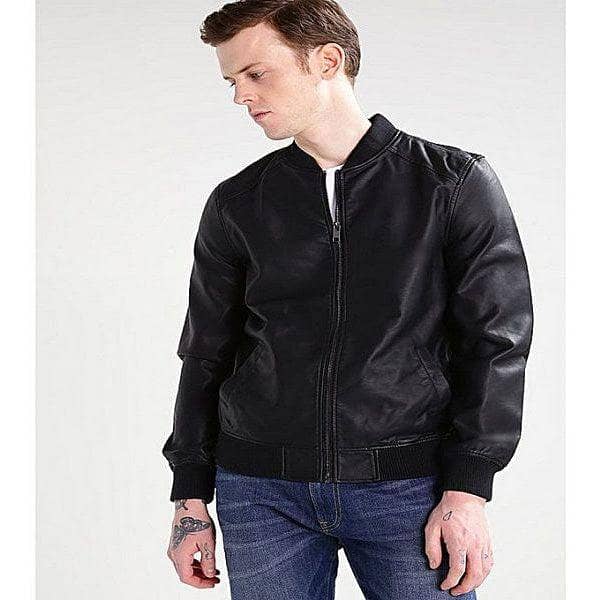 PU Leather Jacket For Men M3