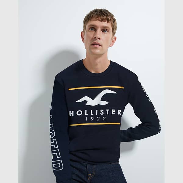 HLSTR Navy Sweat Shirt