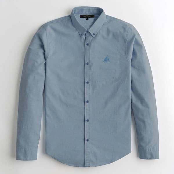 S/H Blowing Gray Casual Shirt
