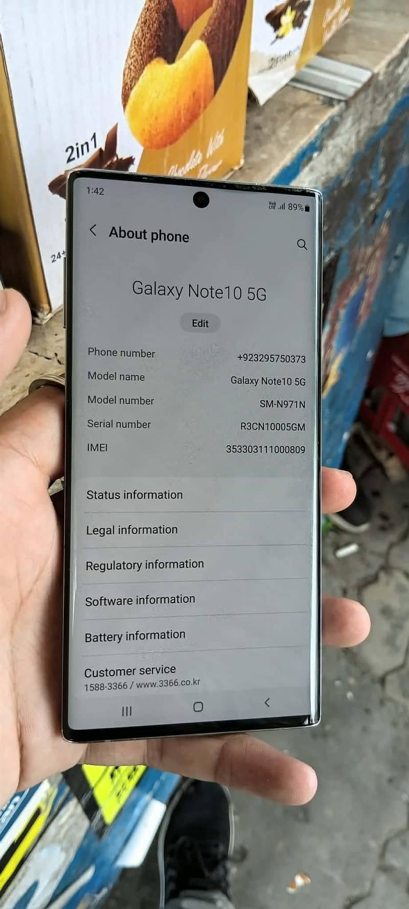 Samsung Mobile Note 10 Plus 6