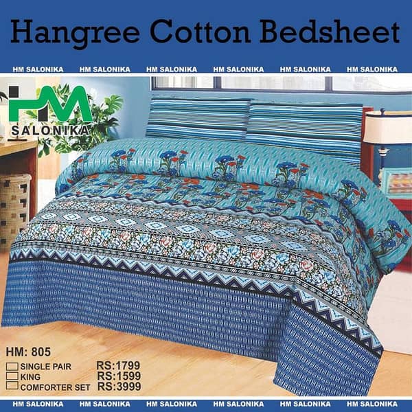 COTTON BED SHEET