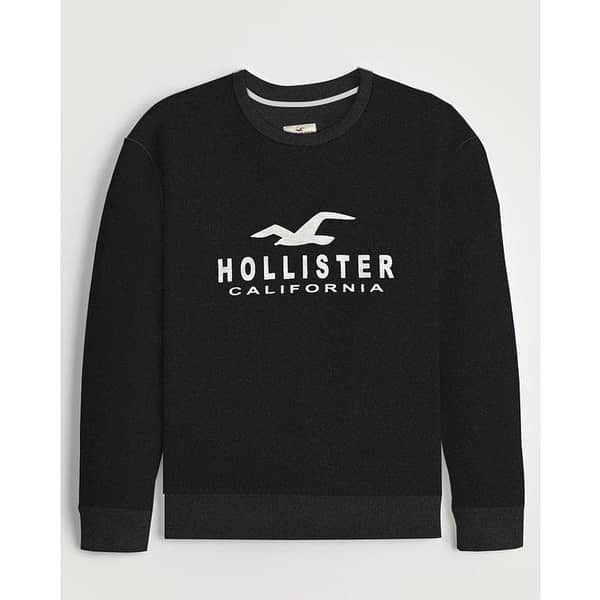 Signature Printed Sweat Shirt - Black (Minor Fault)