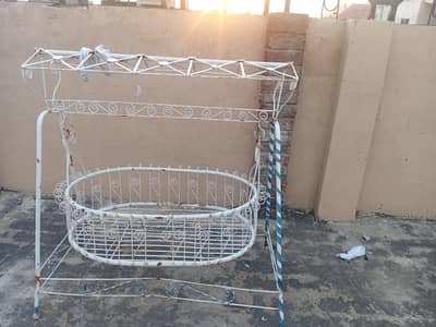 Beautiful Iron Baby Swing / cot – Vintage Design