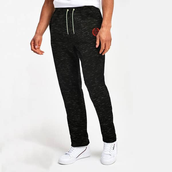 Men Signature Black Summer Trouser