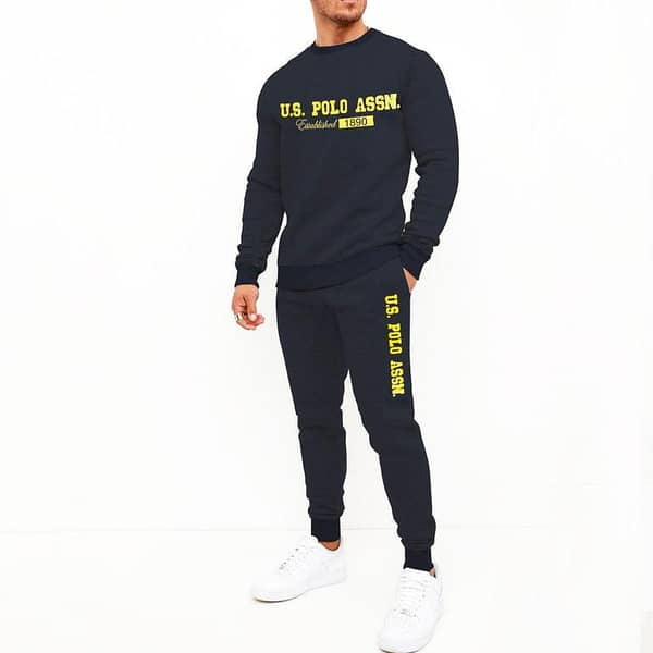 USP Pique Fleece Navy Trek Suit