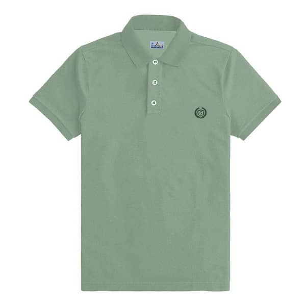 HG Signature Embroidered Solid Polo Shirt