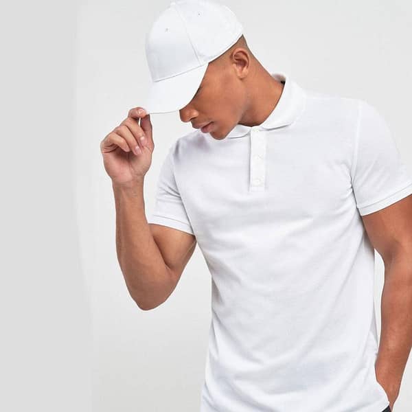 Classy White Polo Shirt
