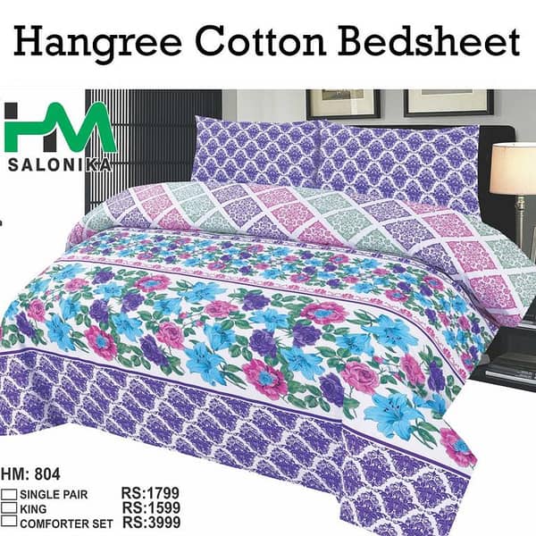 COTTON BED SHEET