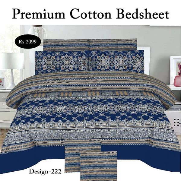PREMIUM COTTON BED SHEET