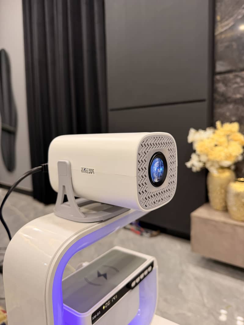 Projector + projector screen 2