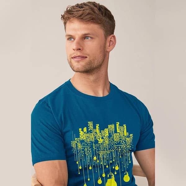 ROUND NECK PRINTED MUST HAVE TEE SHIRT