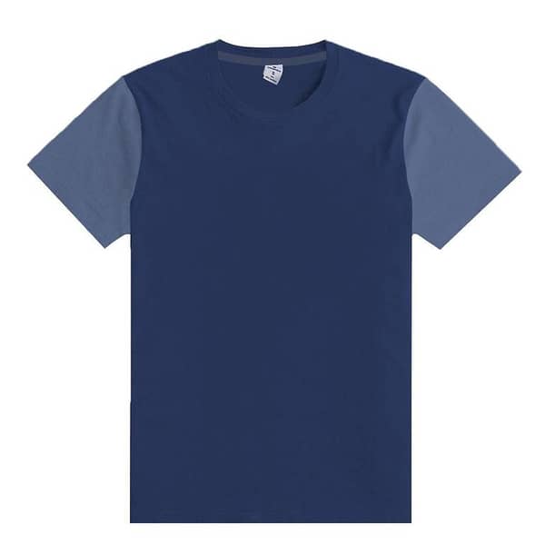 Branded Contrast Sleeves Exclusive Tee Shirt