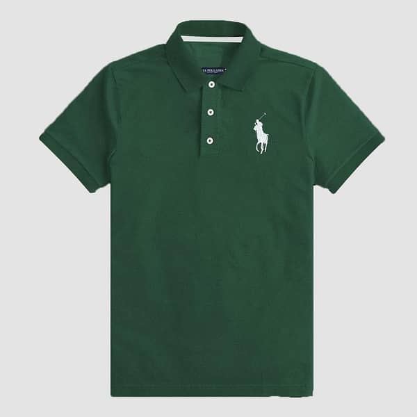 USP Bottel Green Signature Polo Shirt