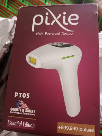 Pixie IPL laser hair removal device (PT05 999,999 pulses) Brand New .