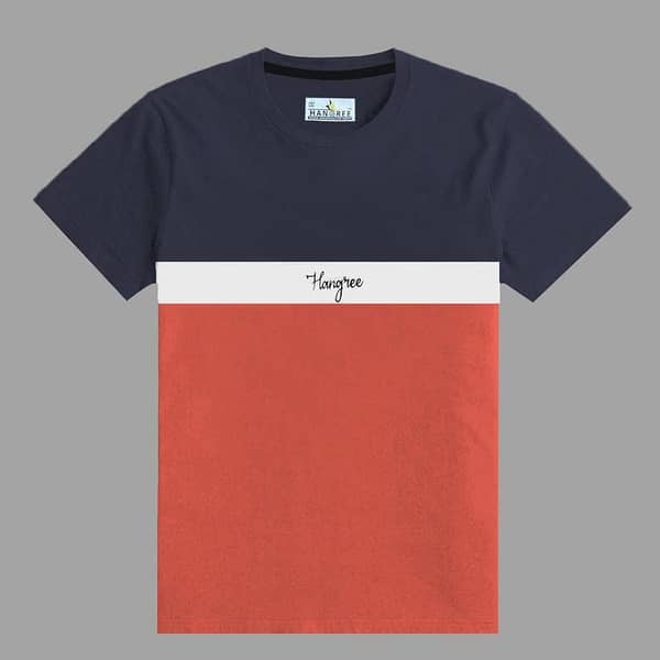 HG SIGNATURE COMBO PANEL TEE SHIRT