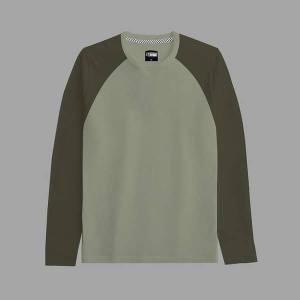 Full Sleeves Raglan Tee Shirt