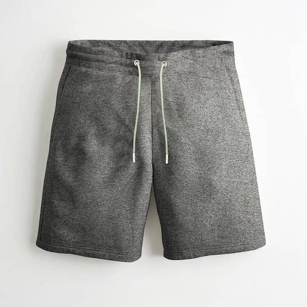 HG CASUAL SHORTS TEXTURED GREY