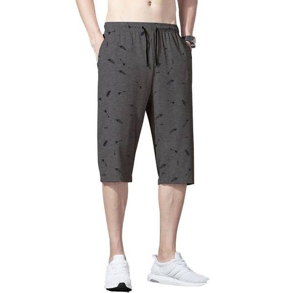 Printed Three Quarter Summer Shorts