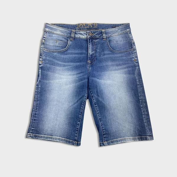 Men Branded Denim Short