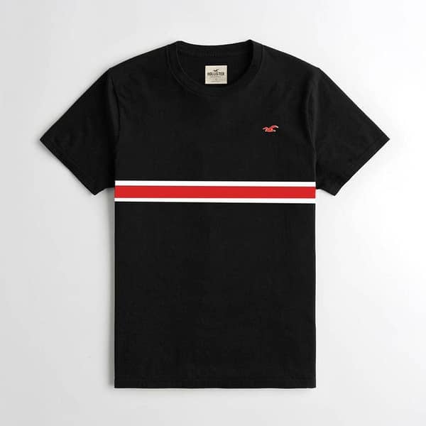 HLSTR BLACK STYLISH TEE