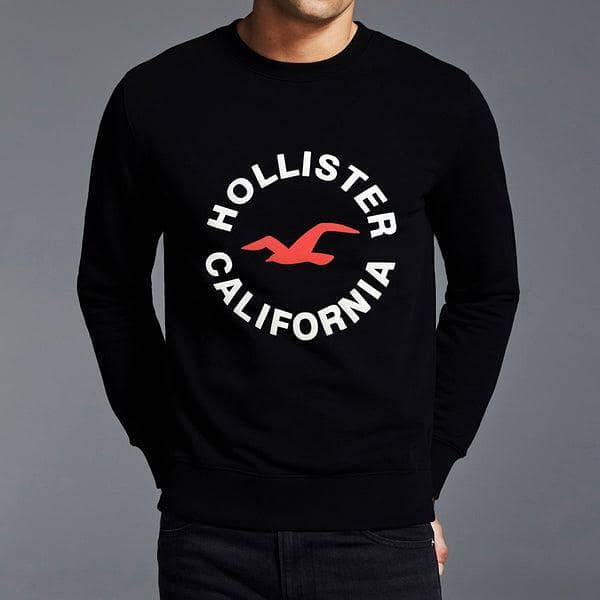 Fashion Fleece Sweat Shirt - Black (Minor Fault)