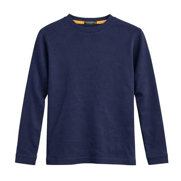 HG Rib Knitted Winter Full Sleeves Inner Shirt for Men & Women – Navy