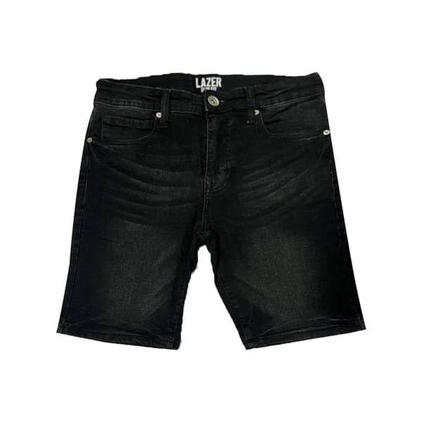 Stretchable Two Quarter Men Denim Shorts