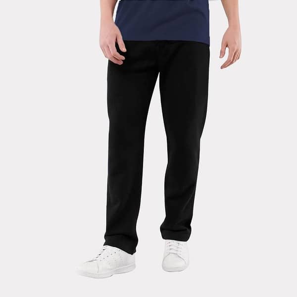 Super Soft Poly Interlock Trouser - Black