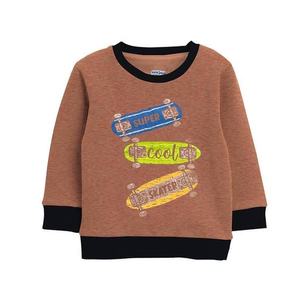 Unisex Graphic Printed Fleece Sweat Shirt