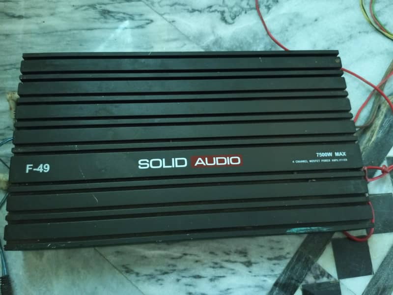 Solid Audio Powerful Amplifier – Fully Working 0