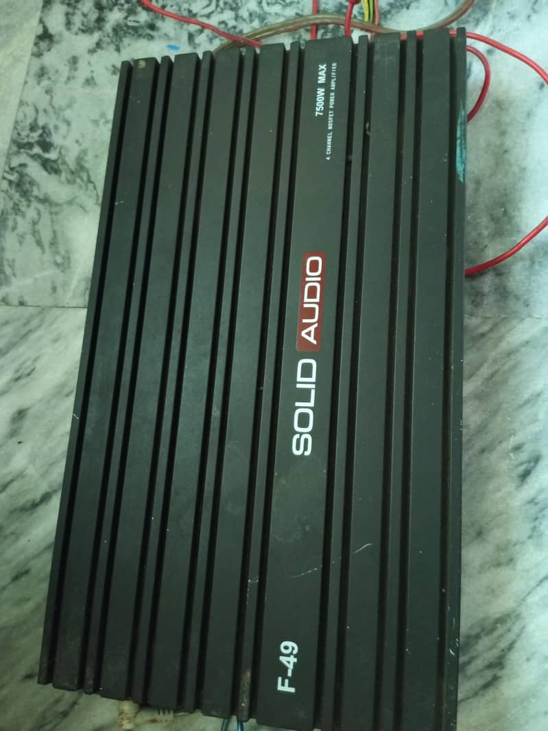 Solid Audio Powerful Amplifier – Fully Working 1