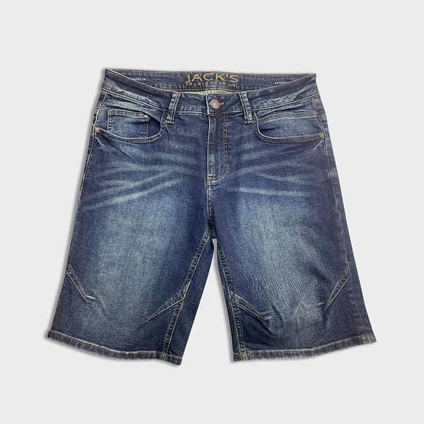 Men Branded Denim Short